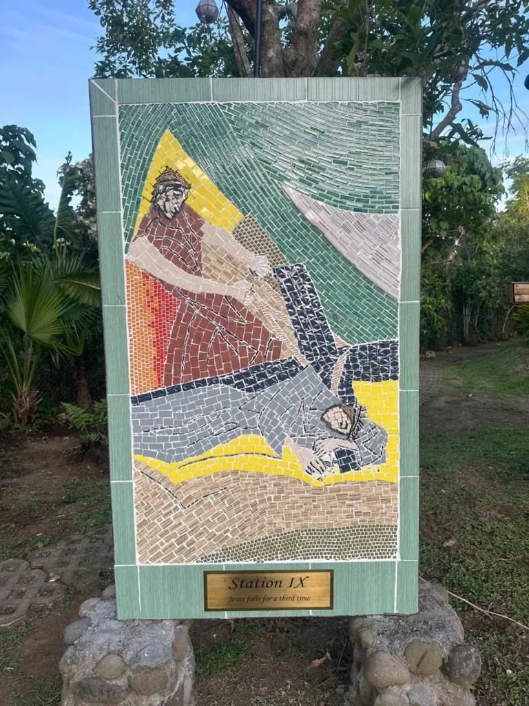 Station IX _ Jesus falls for a third time_converted